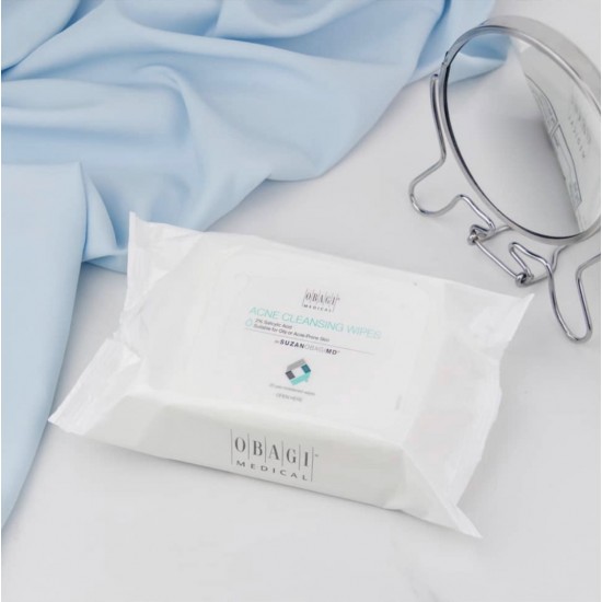 SUZANOBAGI M.D. Acne Cleansing Wipes - Очищаючі серветки для жирної, проблемної шкіри із саліциловою кислотою 2% , 25  шт